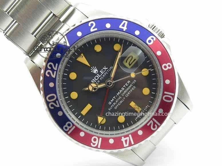 MiroTime 0519 BestValue GMT-Master Vintage 1675 SS BP Best Edition Blue Red Bezel A 3752